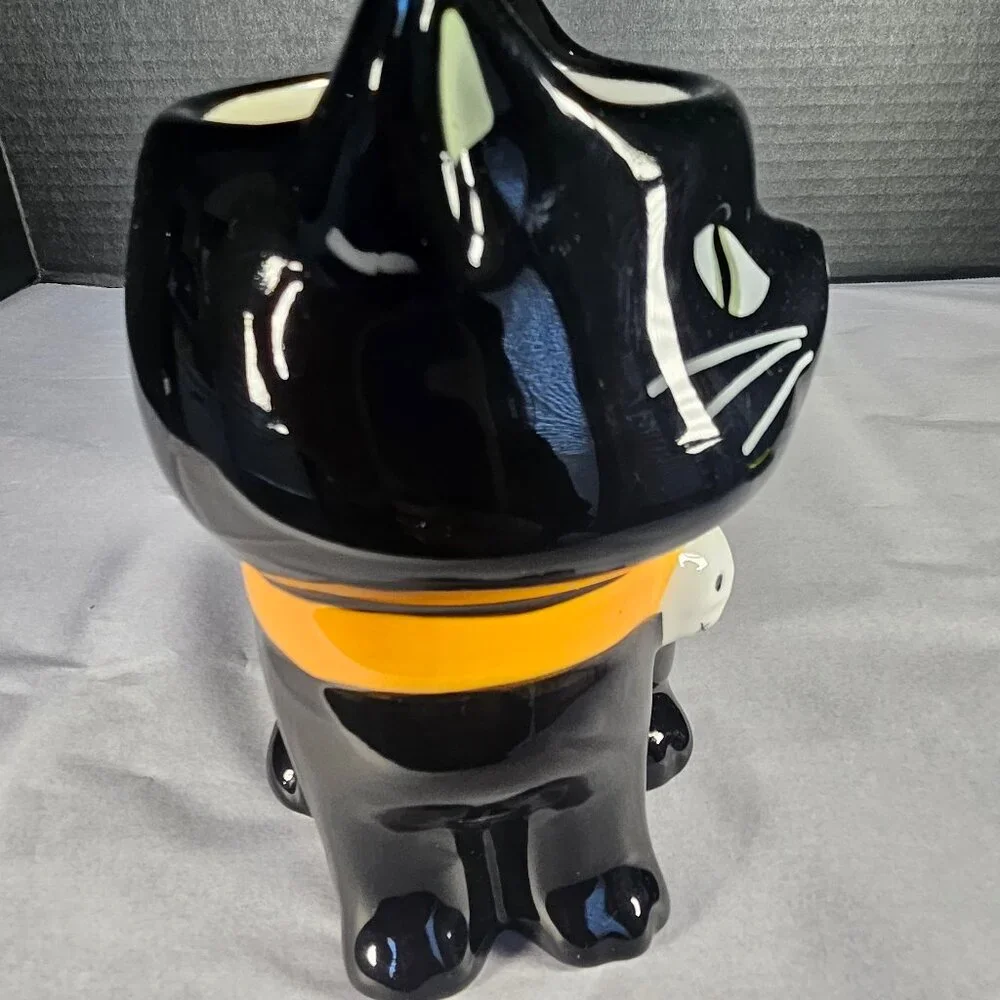 2022 Target Hyde And Eek Figural Black Cat Mug 12 Ounce Halloween Mug